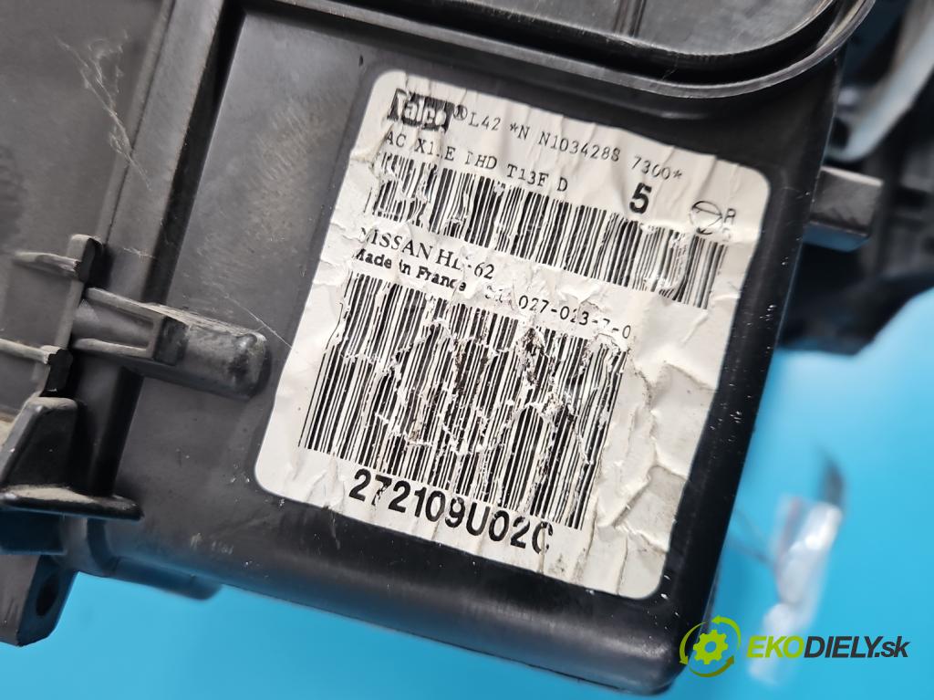 Nissan Note I 2006-2012 1.5 dci 86 HP manual 63 kW 1461 cm3 5- radiator 669223C (Radiátor kúrenia)