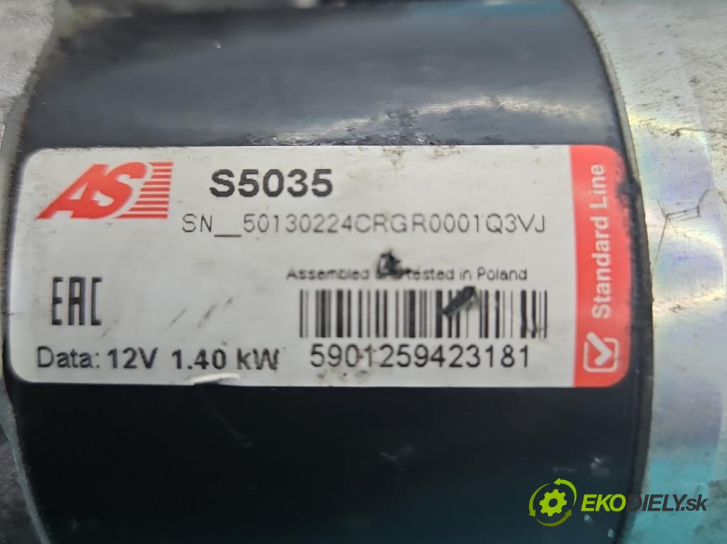 Nissan Note I 2006-2012 1.5 dci 86 HP manual 63 kW 1461 cm3 5- štartér  (Štartér)