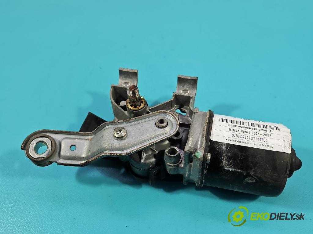 Nissan Note I 2006-2012 1.5 dci 86 HP manual 63 kW 1461 cm3 5- motor stieračov predné 53630147