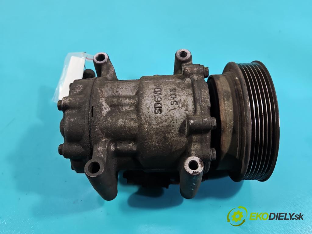 Nissan Note I 2006-2012 1.5 dci 86 HP manual 63 kW 1461 cm3 5- Kompresor: klimatizácie 8200953359 (Kompresor klimatizácie)