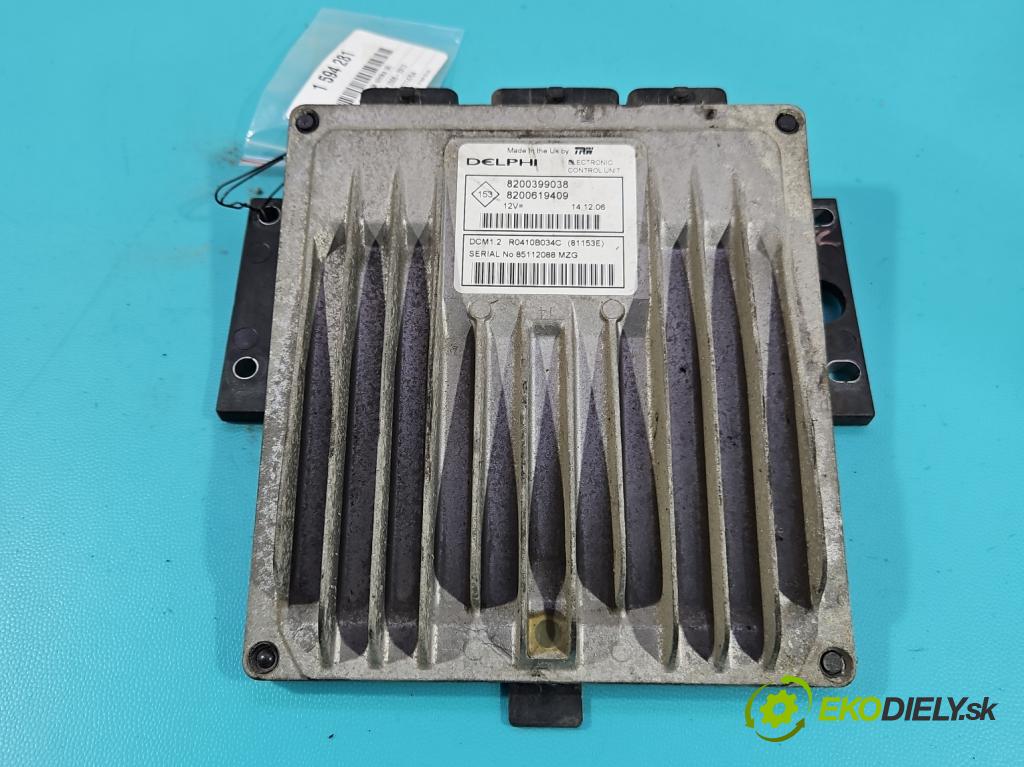 Nissan Note I 2006-2012 1.5 dci 86 HP manual 63 kW 1461 cm3 5- riadiaca jednotka motora 8200399038