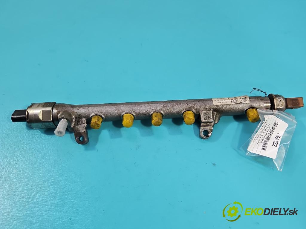 Vw Passat B7 2010-2014 1.6 tdi 105 HP manual 77 kW 1598 cm3 5- lišta vstrekovacia 03L130089AA (Vstrekovacia lišta)