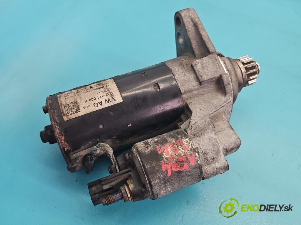 Vw Passat B7 2010-2014 1.6 tdi 105 HP manual 77 kW 1598 cm3 5- štartér 02Z911024H (Štartér)