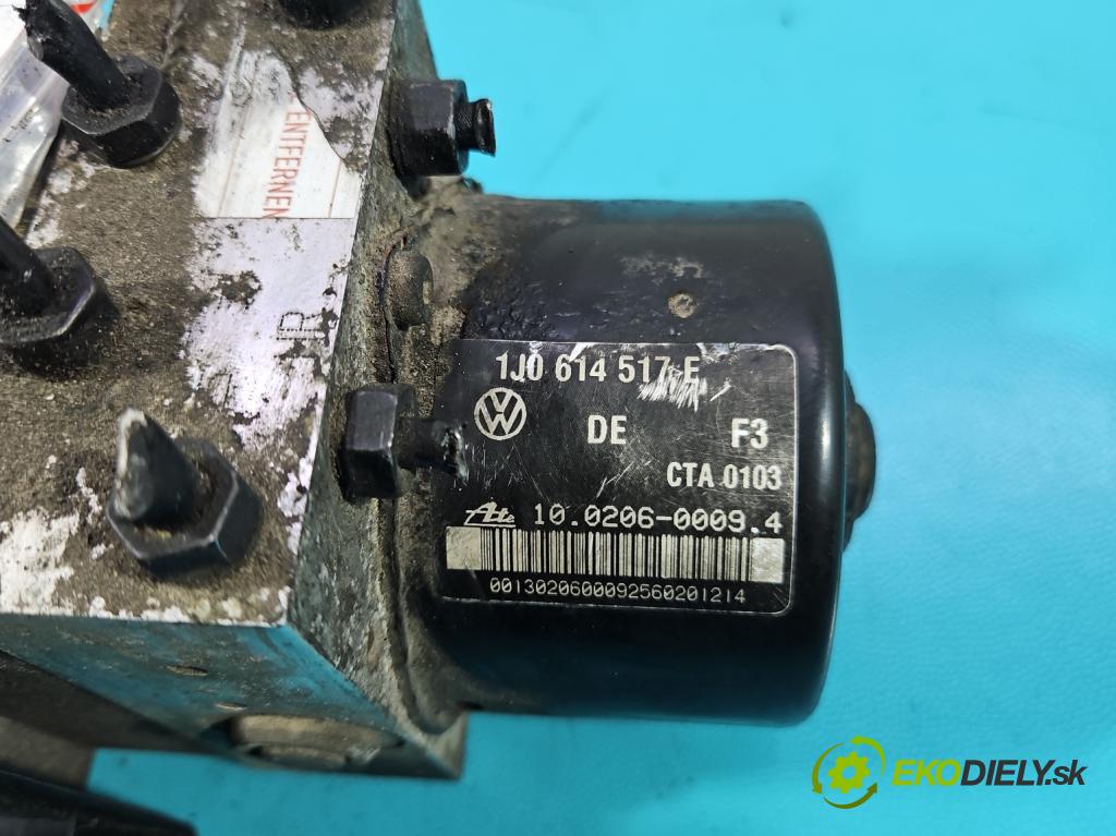 Audi A3 8L 1996-2003 1.9 tdi 90 hp manual 66 kW 1896 cm3 3- čerpadlo abs 1J0614517E (Pumpa ABS)