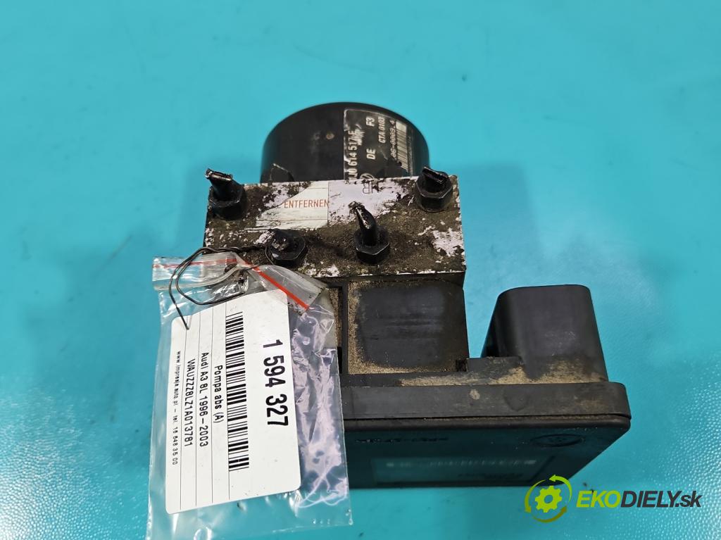 Audi A3 8L 1996-2003 1.9 tdi 90 hp manual 66 kW 1896 cm3 3- čerpadlo abs 1J0614517E (Pumpa ABS)