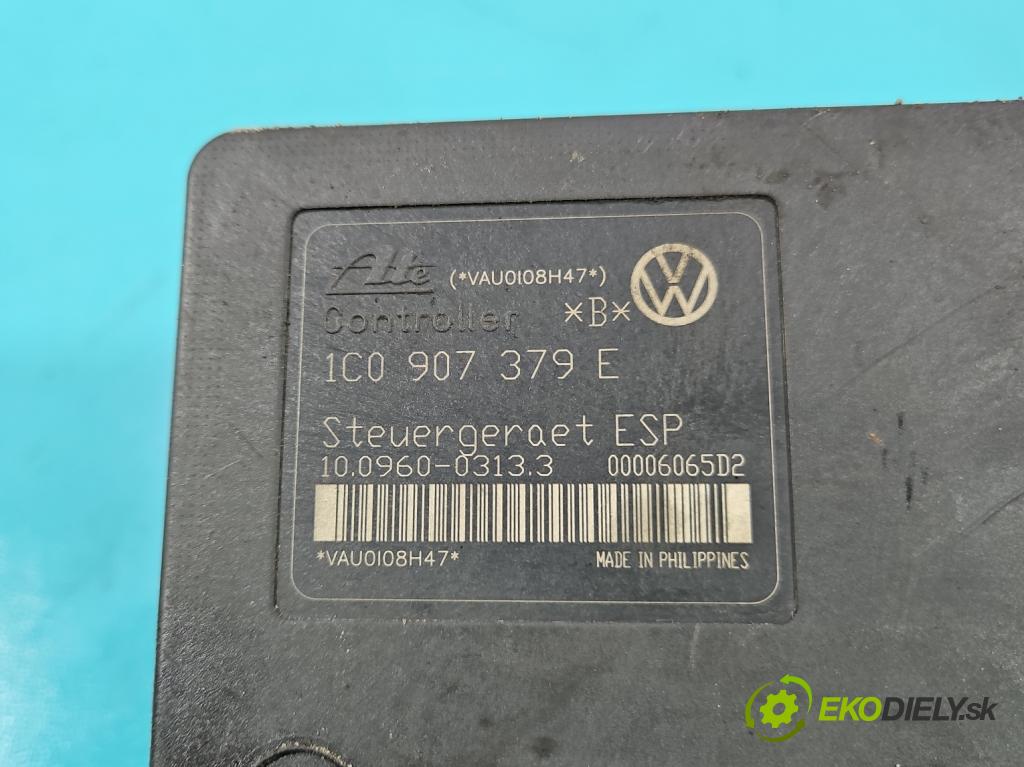 Audi A3 8L 1996-2003 1.9 tdi 90 hp manual 66 kW 1896 cm3 3- čerpadlo abs 1J0614517E (Pumpa ABS)