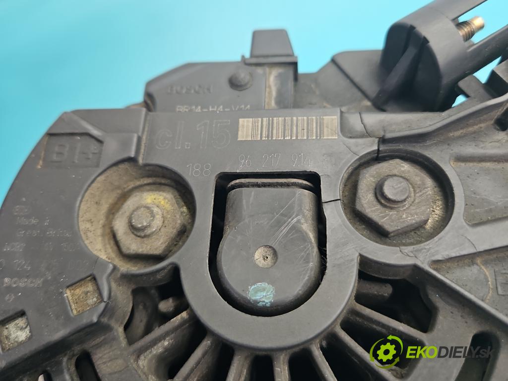 Citroen Xsara II 2000-2004 2.0 hdi 90 HP manual 66 kW 1997 cm3 5- Alternator 9621791480 (Alternátor)