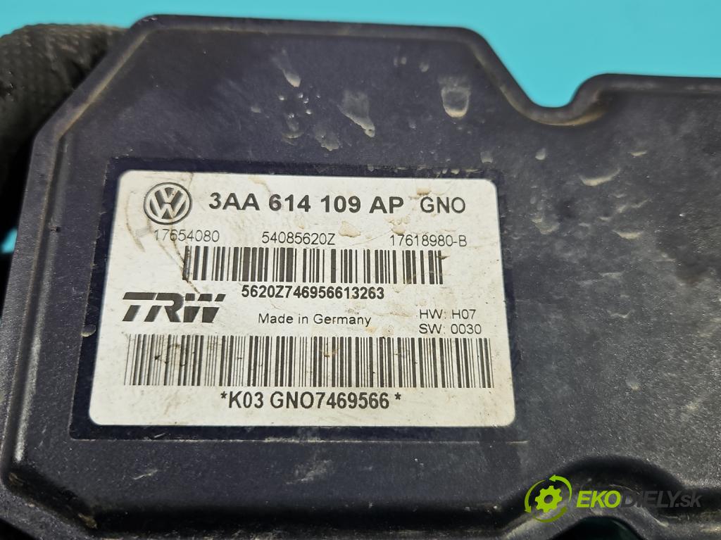 Vw Passat B7 2010-2014 1.6 tdi 105 HP manual 77 kW 1598 cm3 5- čerpadlo abs 3AA614109AP (Pumpa ABS)