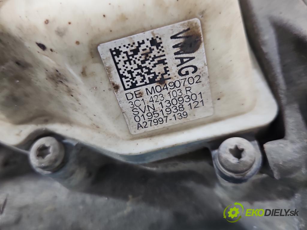 Vw Passat B7 2010-2014 1.6 tdi 105 HP manual 77 kW 1598 cm3 5- Ozubené kolo: volant 3AB423050E