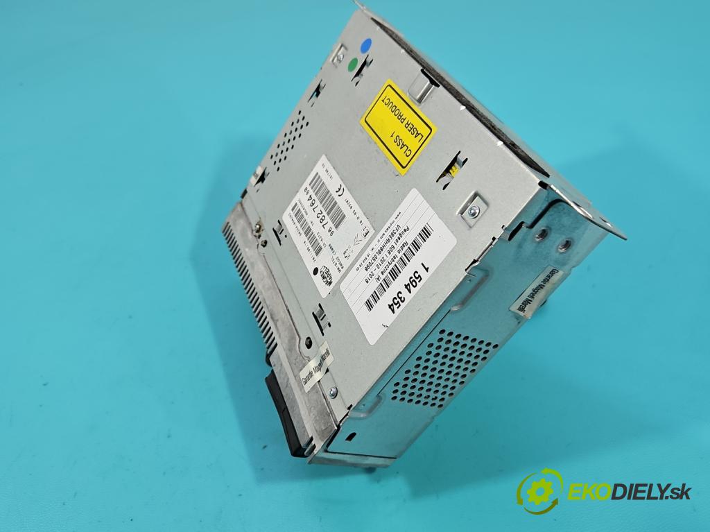 Peugeot 508 I 2010-2018 2.0 hdi 163 HP manual 120 kW 1997 cm3 5- Radio originál 9678276480