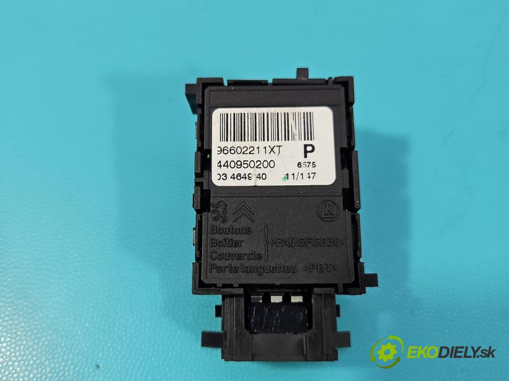 Peugeot 508 I 2010-2018 2.0 hdi 163 HP manual 120 kW 1997 cm3 5- prepínač ostatné 96659572XT