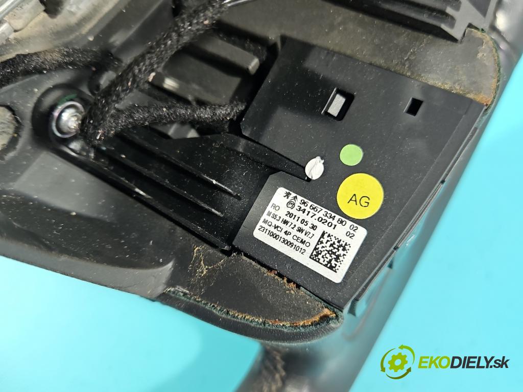 Peugeot 508 I 2010-2018 2.0 hdi 163 hp manual 120 kW 1997 cm3 5- volant 96706201ZE (Volant)