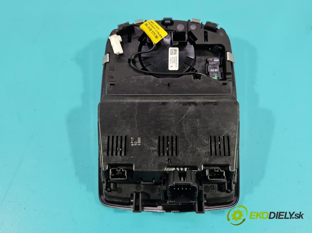 Peugeot 508 I 2010-2018 2.0 hdi 163 HP manual 120 kW 1997 cm3 5- svetlo / reflektor interiéra 9651817180
