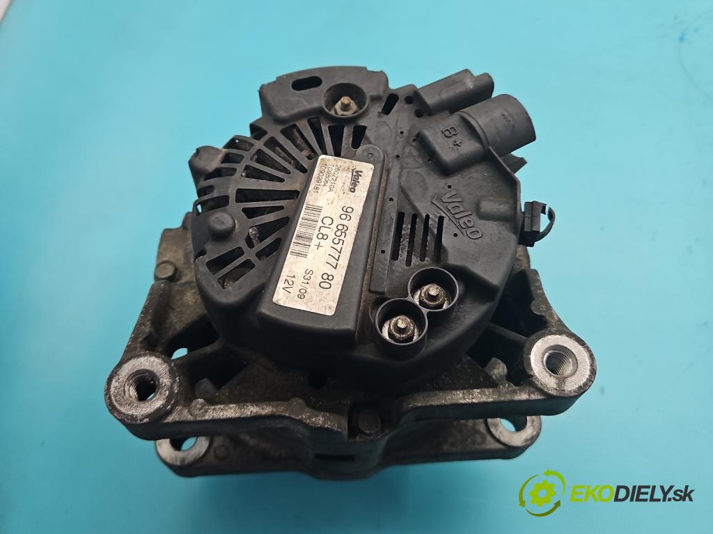 Peugeot Bipper 1.4 8V 73 hp manual 54 kW 1360 cm3 3- Alternator 9665577780 (Alternátor)