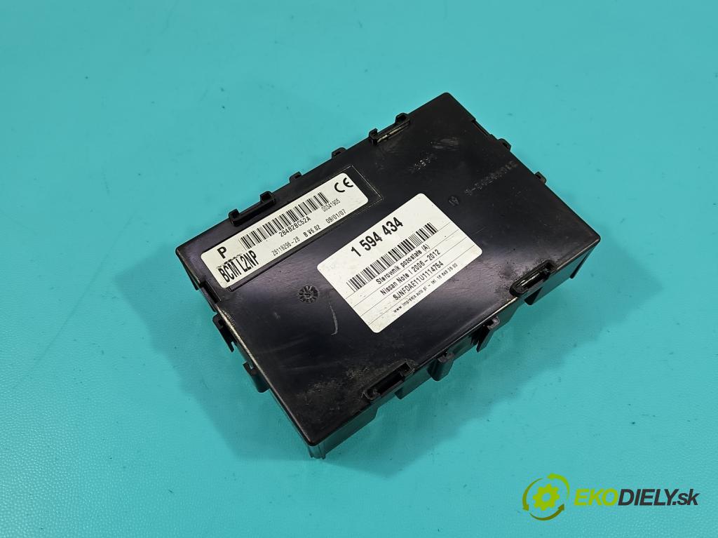 Nissan Note I 2006-2012 1.5 dci 86 hp manual 63 kW 1461 cm3 5- řídící jednotka 284B2BC52A
