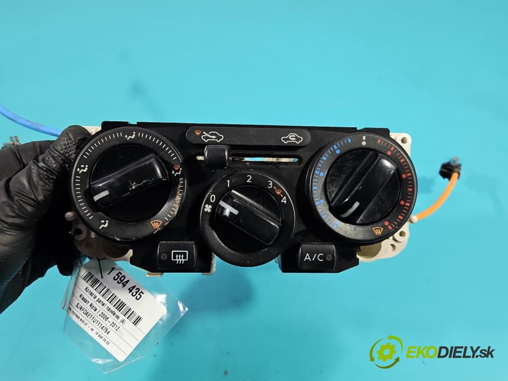 Nissan Note I 2006-2012 1.5 dci 86 HP manual 63 kW 1461 cm3 5- panel kúrenia N103009C
