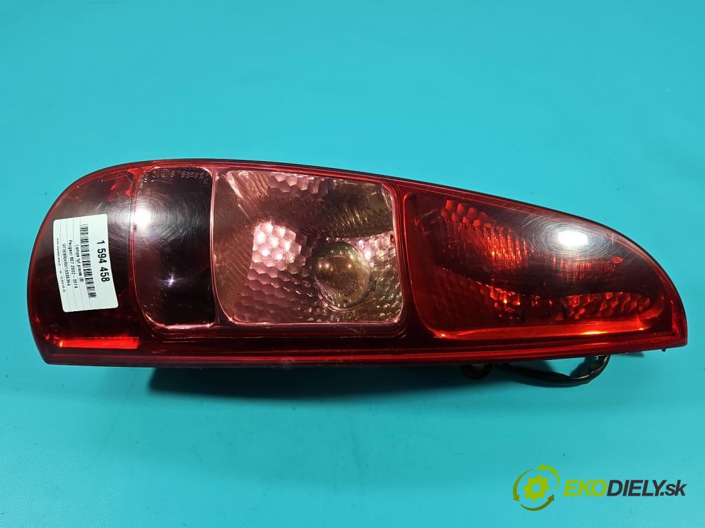 Peugeot 807 2002-2014 2.0 hdi 136 HP manual 100 kW 1997 cm3 5- svetlo / reflektor zadné pravé  (Kľučka dverí ostatné)