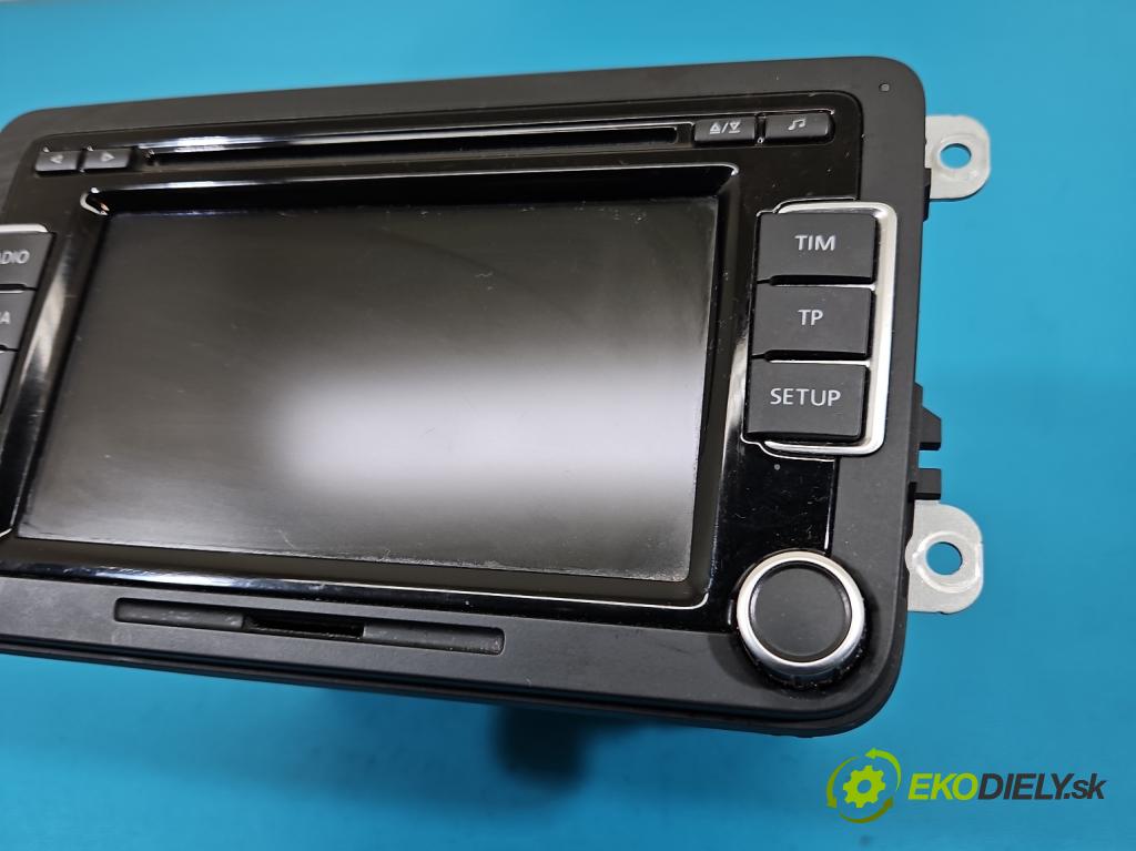 Vw Jetta VI 2010-2018 1.6 tdi CAYC: 105 HP manual 77 kW 1598 cm3 4- Radio originál 3C8035195F