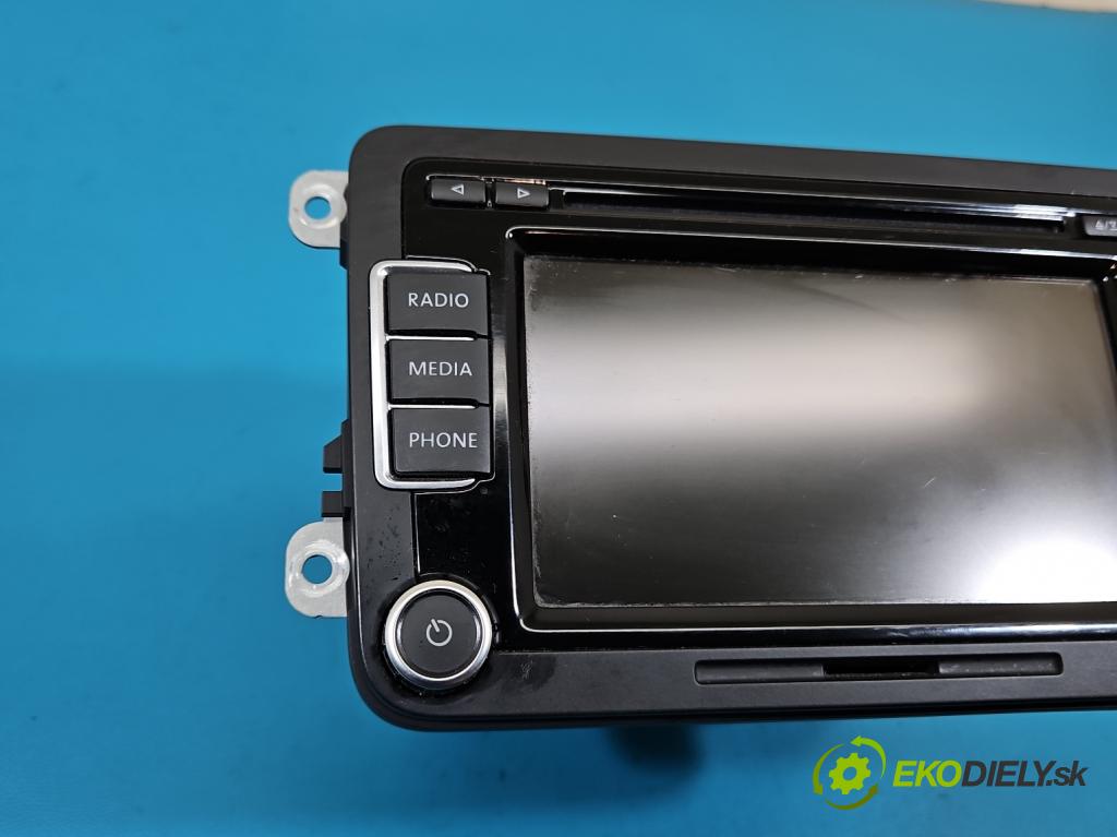 Vw Jetta VI 2010-2018 1.6 tdi CAYC: 105 HP manual 77 kW 1598 cm3 4- Radio originál 3C8035195F
