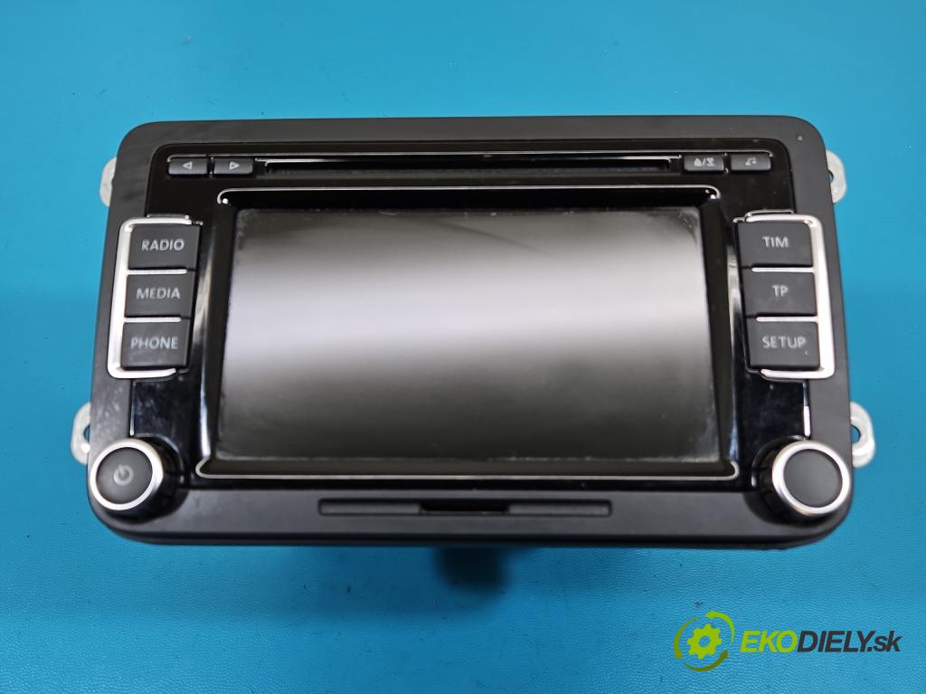 Vw Jetta VI 2010-2018 1.6 tdi CAYC: 105 HP manual 77 kW 1598 cm3 4- Radio originál 3C8035195F