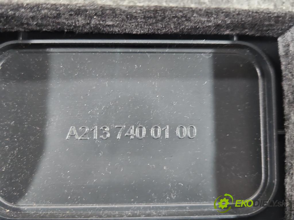 Mercedes E W213 2016-2023 2.0 cdi 654920 194KM: automatic 143 kW 1950 cm3 5- Čalounictví: kufrové dvere A2137400100
