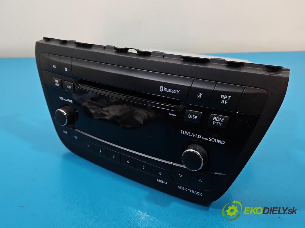 Suzuki SX4 S-Cross 2013-2021 1.6 DDIS 120 HP manual 88 kW 1598 cm3 5- Radio originál 39101-61M10