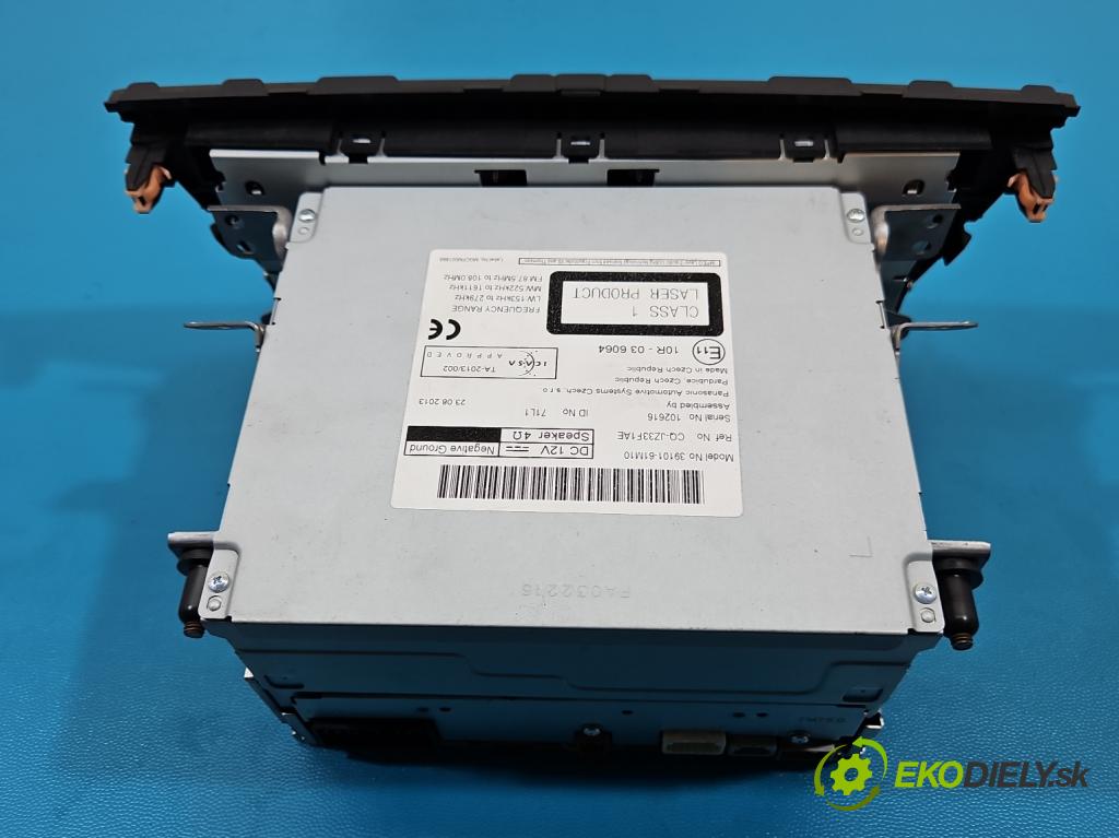 Suzuki SX4 S-Cross 2013-2021 1.6 DDIS 120 HP manual 88 kW 1598 cm3 5- Radio originál 39101-61M10