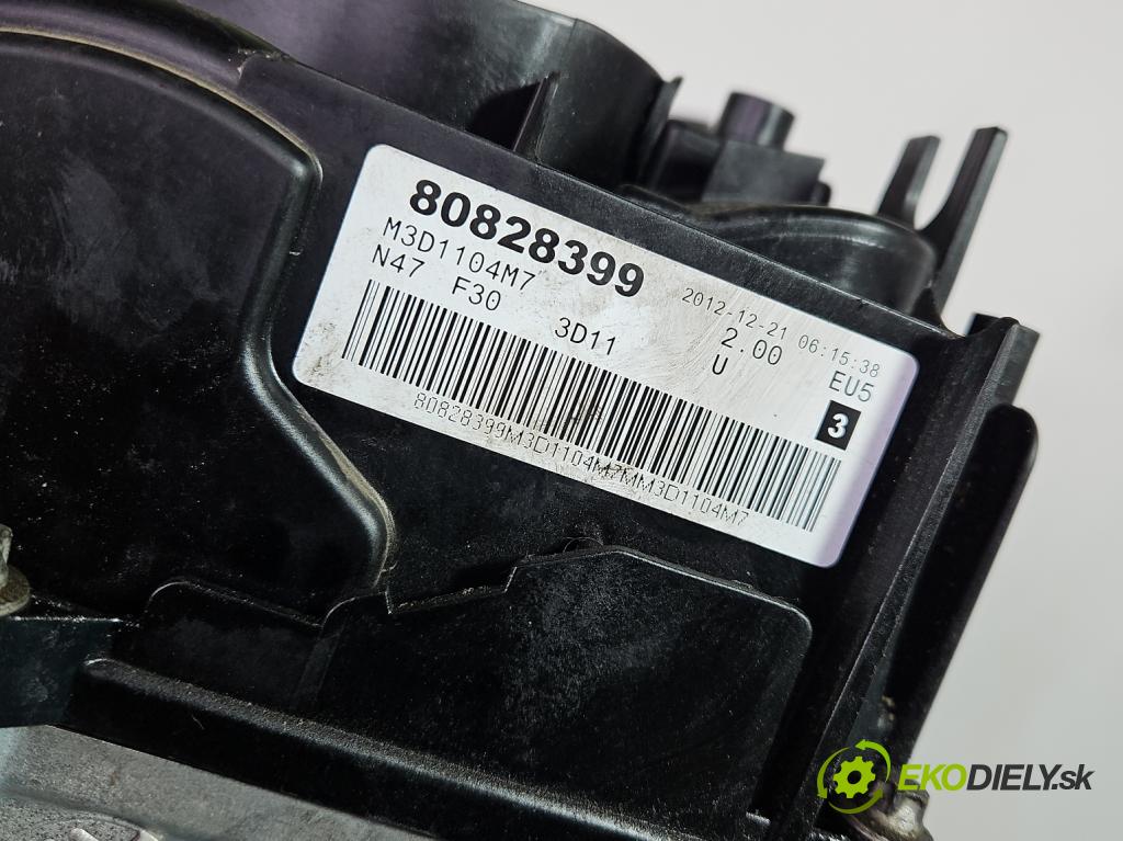Bmw 3 F30 2011-2018 2.0d 116 HP manual 85 kW 1995 cm3 5- motor diesla N47D20C