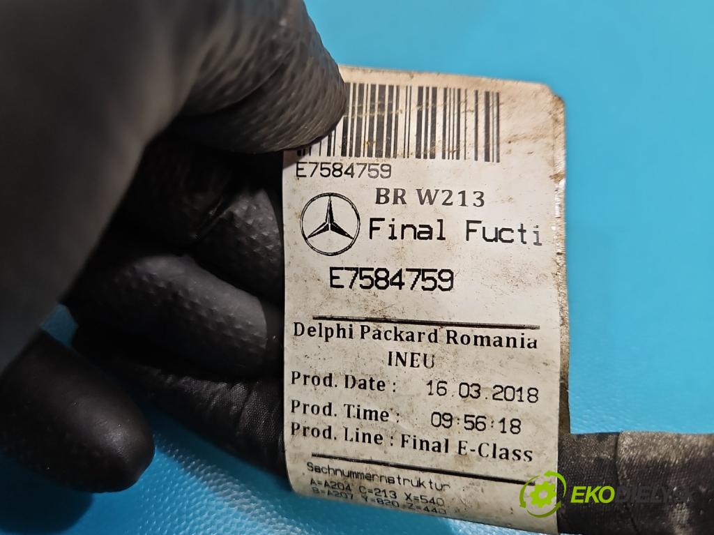 Mercedes E W213 2016-2023 2.0 cdi 654920 194KM: automatic 143 kW 1950 cm3 5- skrinka poistka A2055402328 (Poistková skrinka)