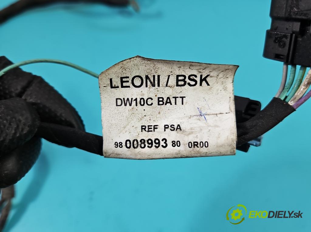 Peugeot 508 I 2010-2018 2.0 hdi 163 hp manual 120 kW 1997 cm3 5- kontakt plusová 9800899380