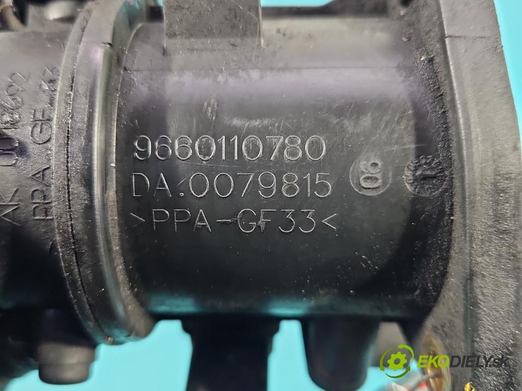 Peugeot 807 2002-2014 2.0 hdi 136 HP manual 100 kW 1997 cm3 5- klapka 9660110780 (Škrtiaca klapka)