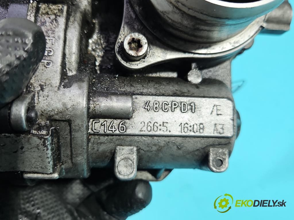 Saab 9-3 II 2002-2012 1.9 TiD 120 HP manual 88 kW 1910 cm3 5- klapka 48CPD1 (Škrtiaca klapka)