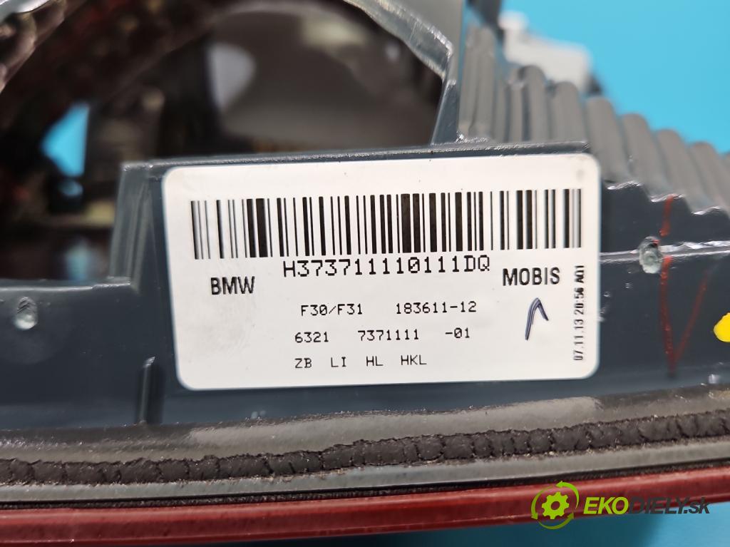 Bmw 3 F30 2011-2018 2.0d 116 HP manual 85 kW 1995 cm3 5- svetlo / reflektor zadné ľavé kufrové dvere 7371111
