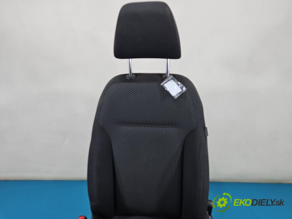 Vw Jetta VI 2010-2018 1.6 tdi CAYC: 105 HP manual 77 kW 1598 cm3 4- Sedačka ľavý  (Sedadlo)