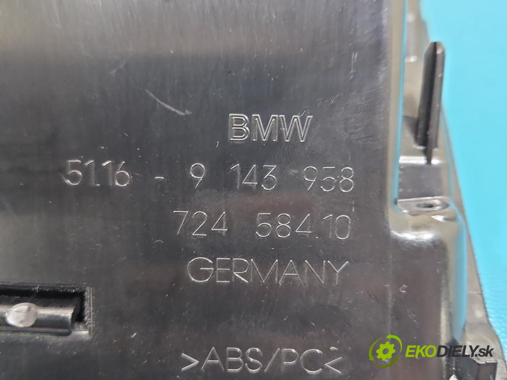 Bmw 7 F01 2008-2015 3.0d 306KM automatic 225 kW 2993 cm3 4- kastlík 9183126