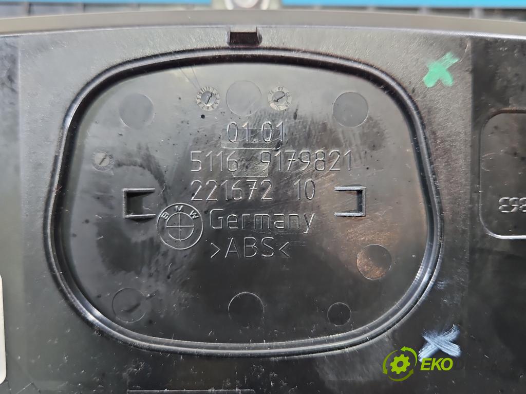 Bmw 7 F01 2008-2015 3.0d 306KM automatic 225 kW 2993 cm3 4- Rukojeť: na nápoje: 9113863 (Držiak (úchyt) na nápoje)