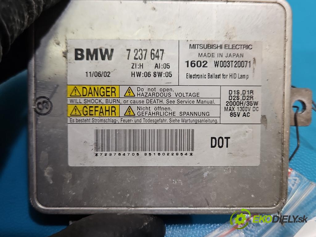 Bmw 7 F01 2008-2015 3.0d 306KM automatic 225 kW 2993 cm3 4- střídač: xenon 7237647 (Riadiaca jednotka xenónu)