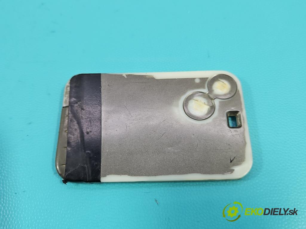 Renault Laguna II 2001-2007 2.0 16V 140 HP manual 103 kW 1998 cm3 5- Čitateľ: kárt 8200224595