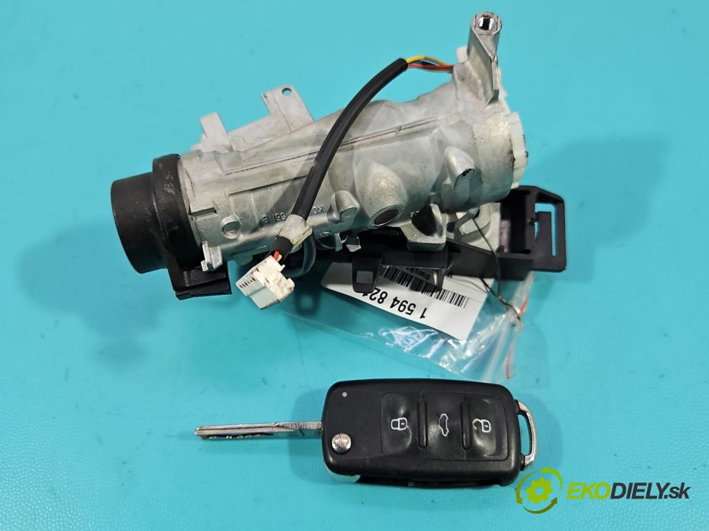 Vw Jetta VI 2010-2018 1.6 tdi CAYC: 105 hp manual 77 kW 1598 cm3 4- spínací skříňka 1K0905851B (Spínací skříňka)