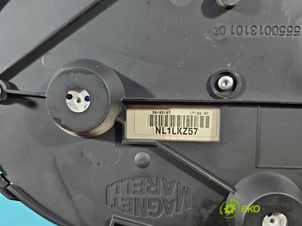 Fiat Scudo II 2006-2016 1.6 jtd 90 HP manual 66.2 kW 1560 cm3 5- prístrojovka/ budíky 1401106580 (Prístrojová doska)