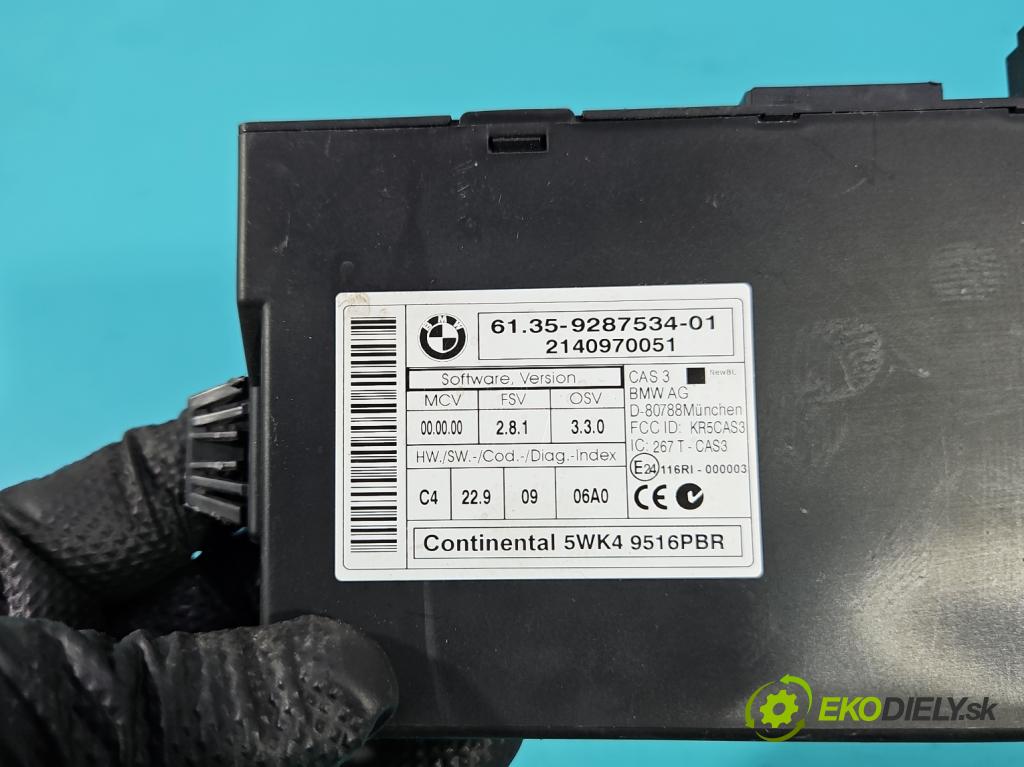 Bmw X1 E84 2009-2015 2.0d 184hp automatic 135 kW 1995 cm3 5- riadiaca jednotka motora 0281031002