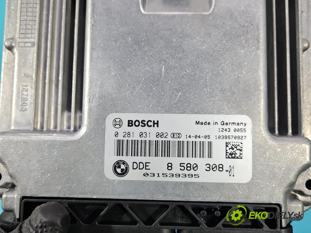 Bmw X1 E84 2009-2015 2.0d 184hp automatic 135 kW 1995 cm3 5- riadiaca jednotka motora 0281031002