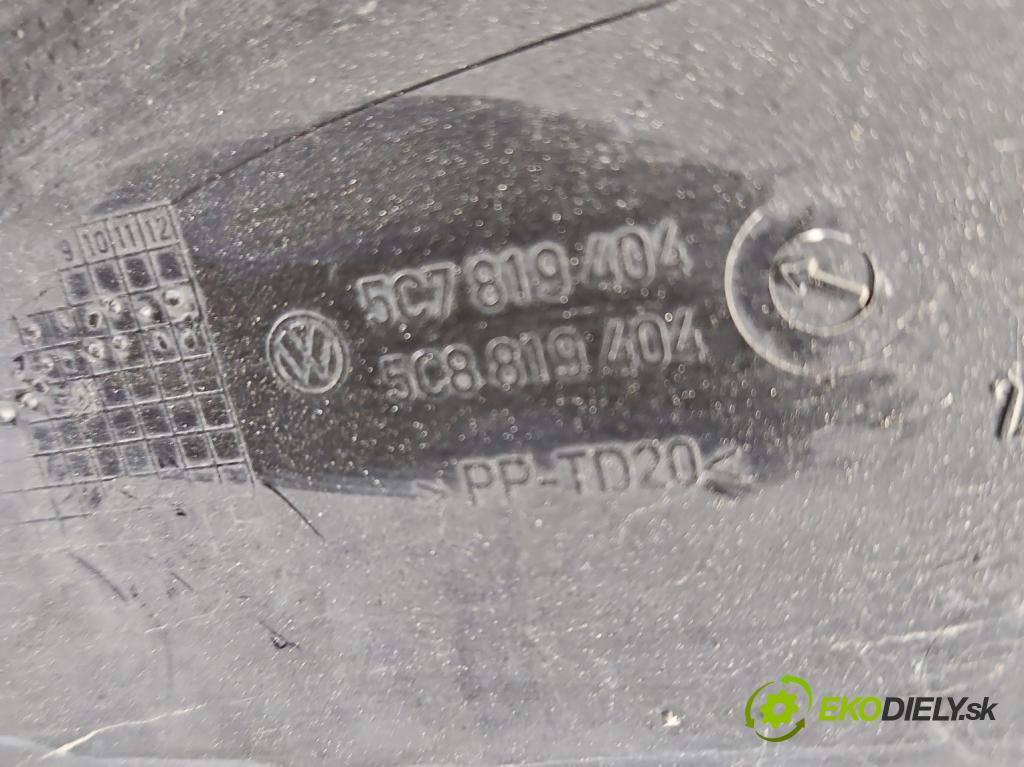 Vw Jetta VI 2010-2018 1.6 tdi 105 HP manual 77 kW 1598 cm3 4- torpédo 5C7819404 (Torpédo (plast pod čelným sklom))