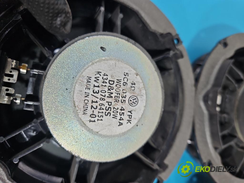Vw Jetta VI 2010-2018 1.6 tdi CAYC: 105 hp manual 77 kW 1598 cm3 4- reproduktory komplet 5C6035454A