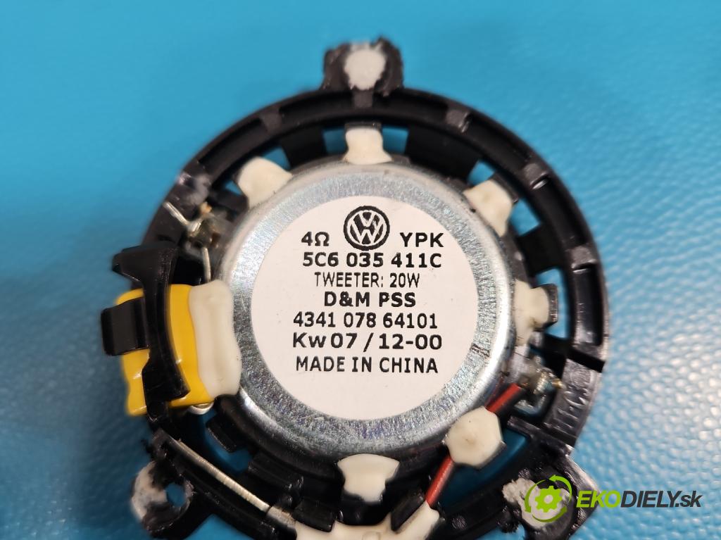 Vw Jetta VI 2010-2018 1.6 tdi CAYC: 105 hp manual 77 kW 1598 cm3 4- reproduktory komplet 5C6035454A