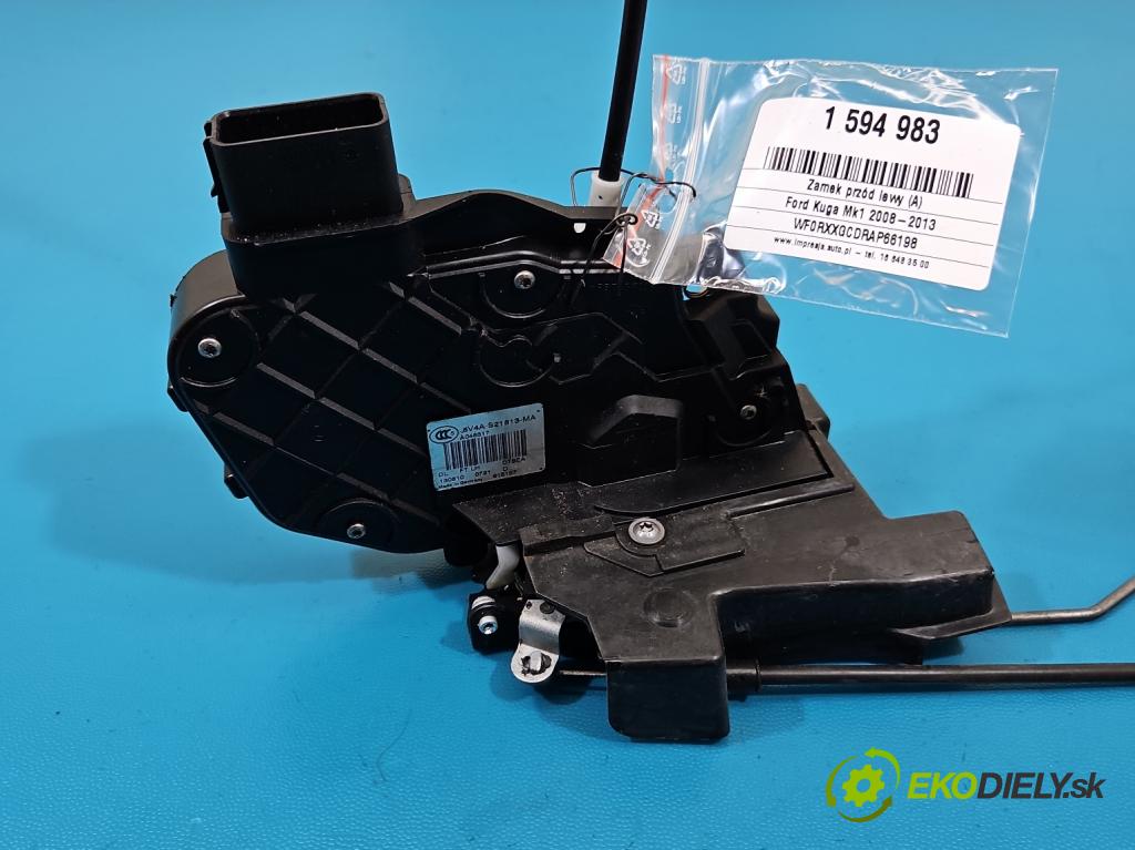 Ford Kuga Mk1 2008-2013 2.0 tdci 140 HP manual 103 kW 1997 cm3 5- zámok predné ľavý 8V4A-S21813-MA