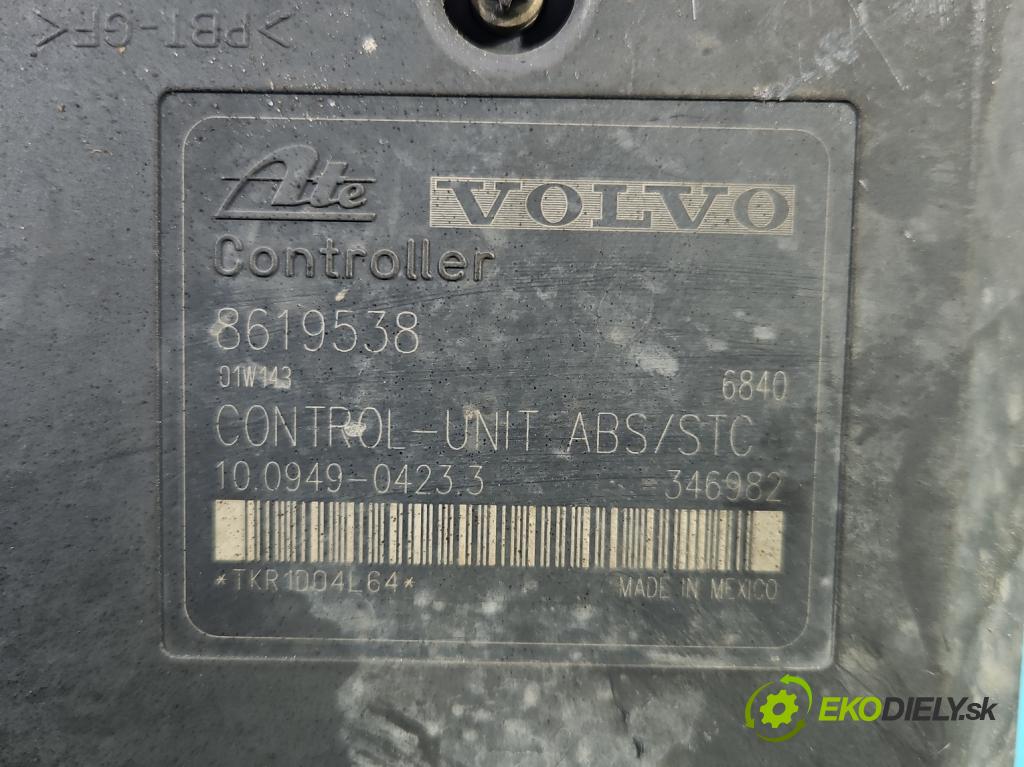 Volvo S60 I 2000-2010 2.4 20V 140 hp manual 103 kW 2435 cm3 4- čerpadlo abs 8619537 (Pumpa ABS)