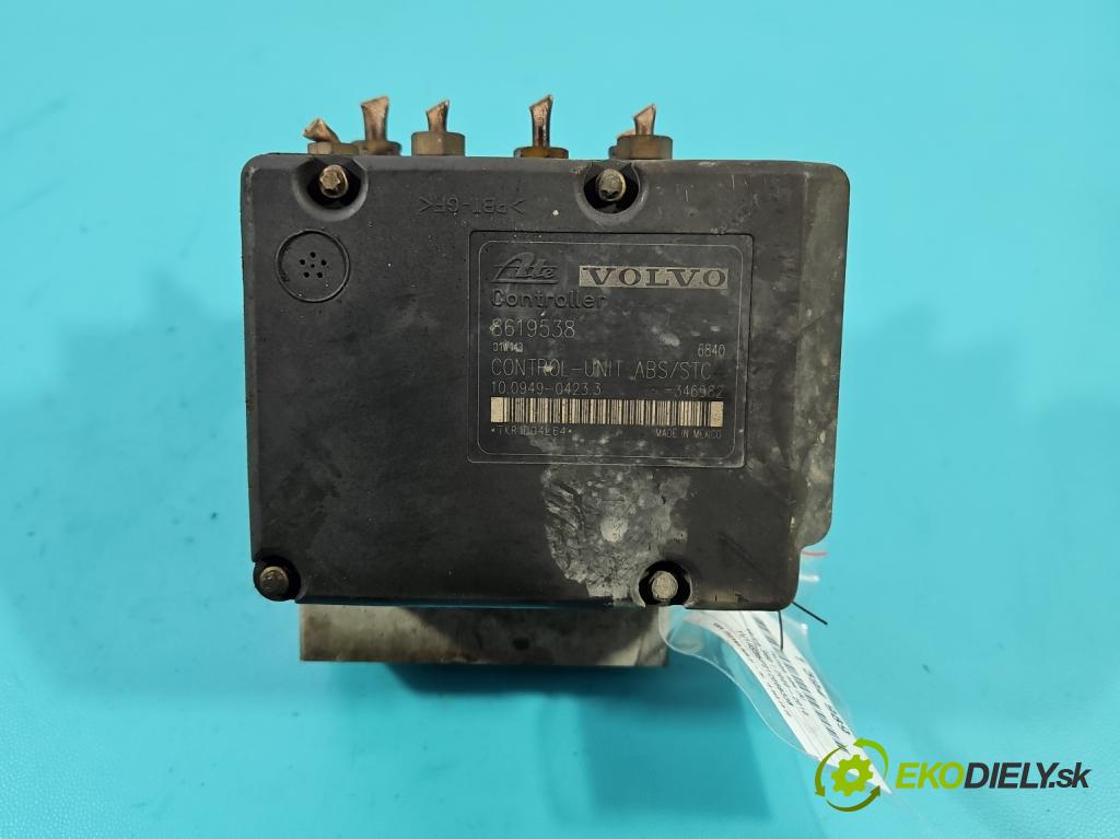 Volvo S60 I 2000-2010 2.4 20V 140 hp manual 103 kW 2435 cm3 4- čerpadlo abs 8619537 (Pumpa ABS)