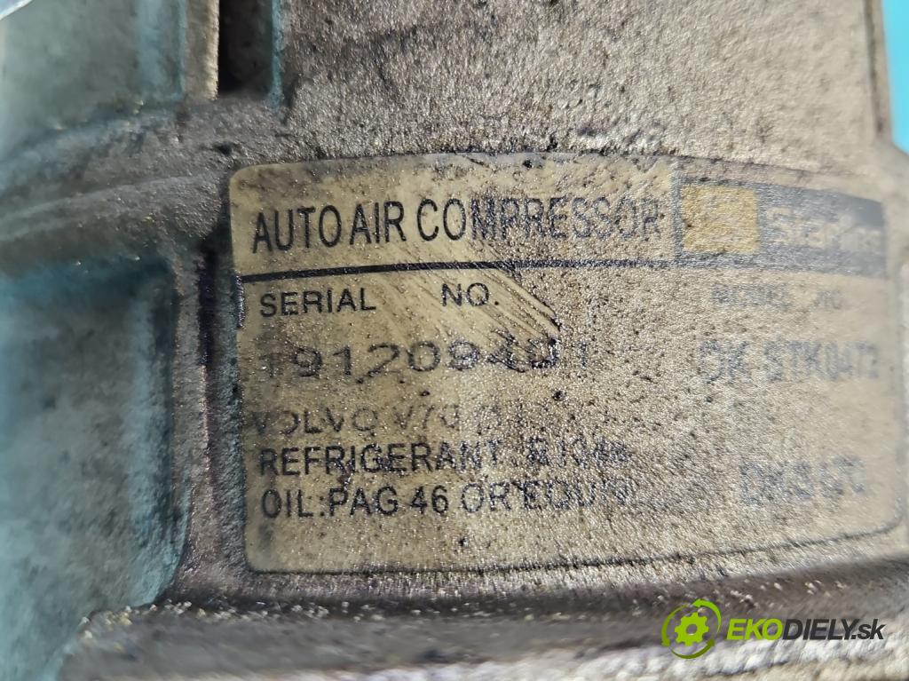 Volvo S60 I 2000-2010 2.4 20V 140 HP manual 103 kW 2435 cm3 4- Kompresor: klimatizácie DKS17C (Kompresor klimatizácie)