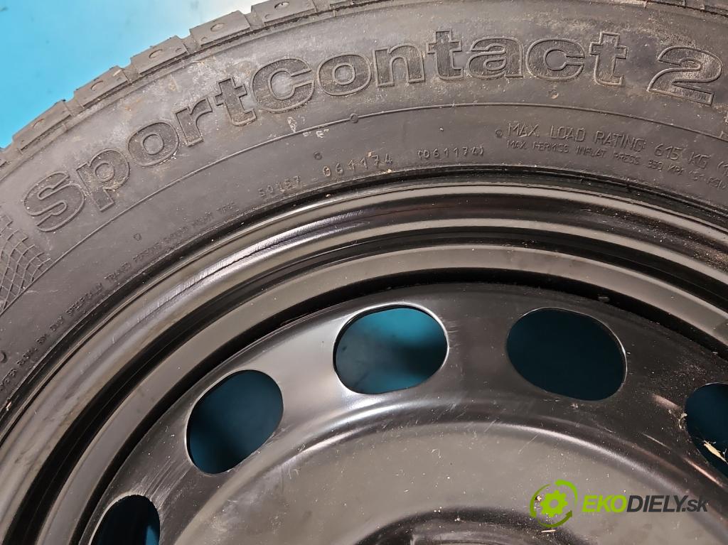 Vw Jetta V 2005-2010 1.9 tdi 105 HP manual 77 kW 1896 cm3 4- koleso rezervne 16"